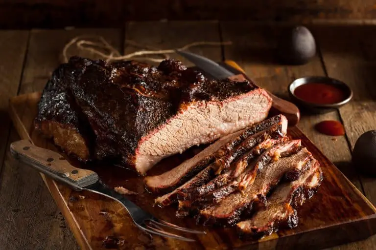 Homemade Smoked Barbecue Beef Brisket