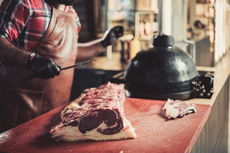 Kamado Cooker with Chef