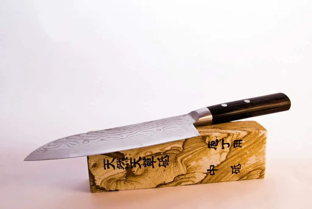 Freshly Honed Japanese Knife