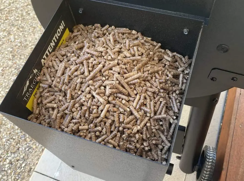 Pellets In Hopper