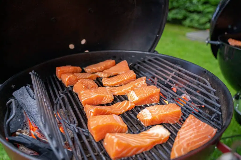 Hot Smoking Salmon On A Grill