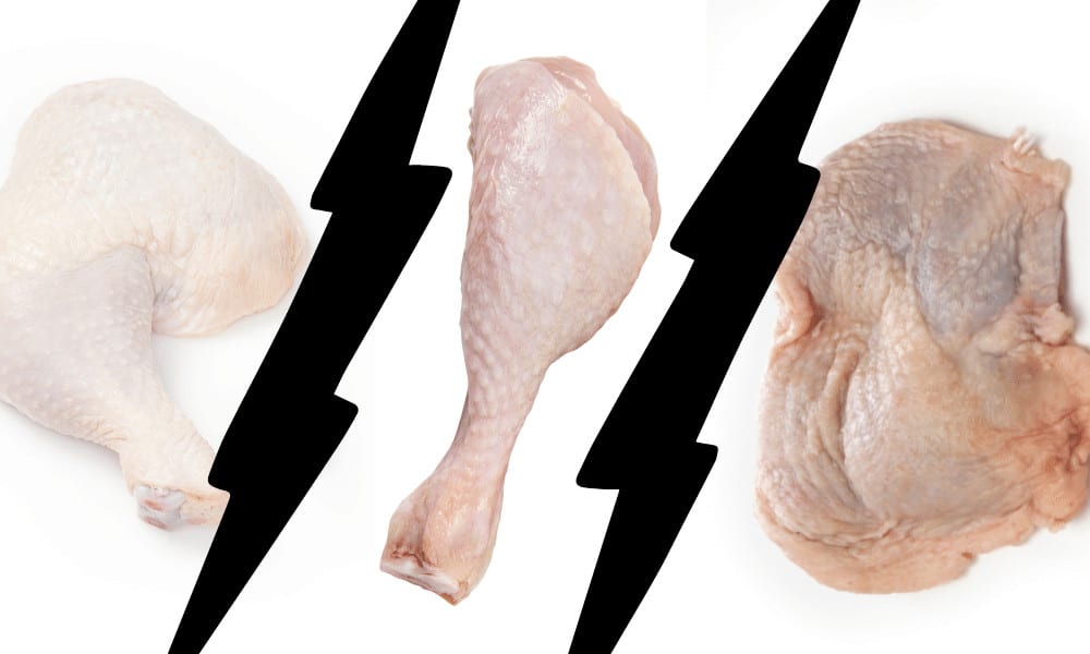 Chicken Leg Vs Drumstick Vs. Thigh